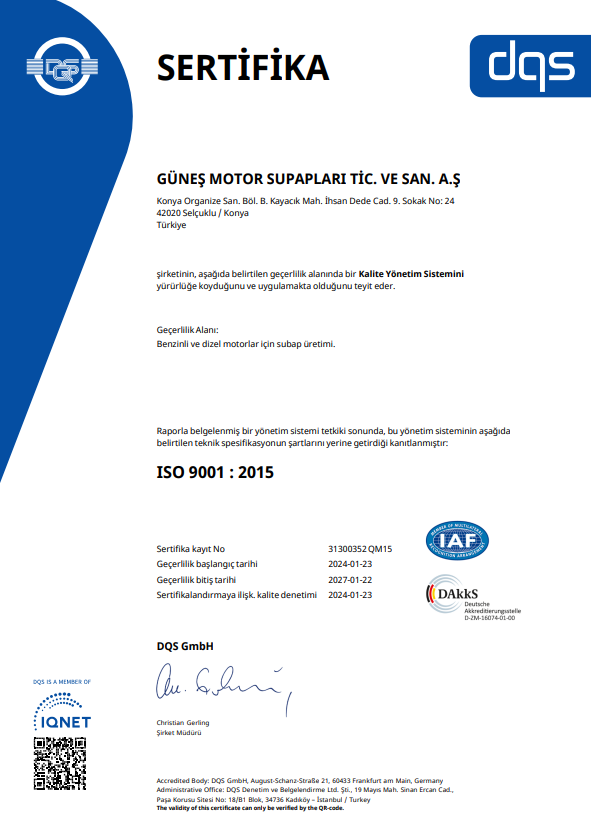 ISO 9001 - Türkçe